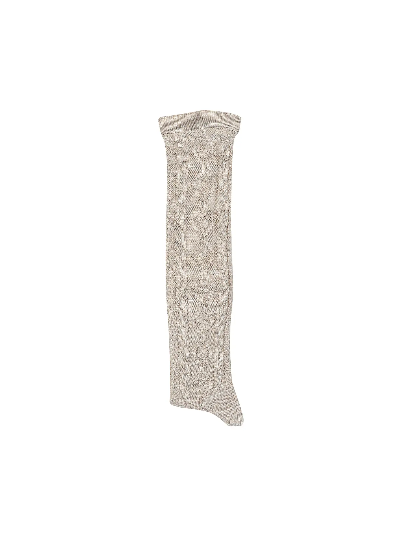 LUISE STEINER | Kniestrumpf beige | 